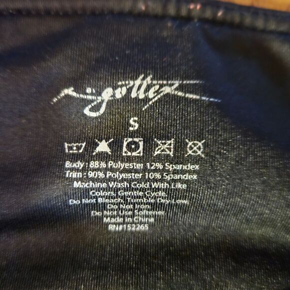 X-Gottex Black Athletic Leggings Size S | Pull-On Sports Performance Pants - Picture 4 of 6